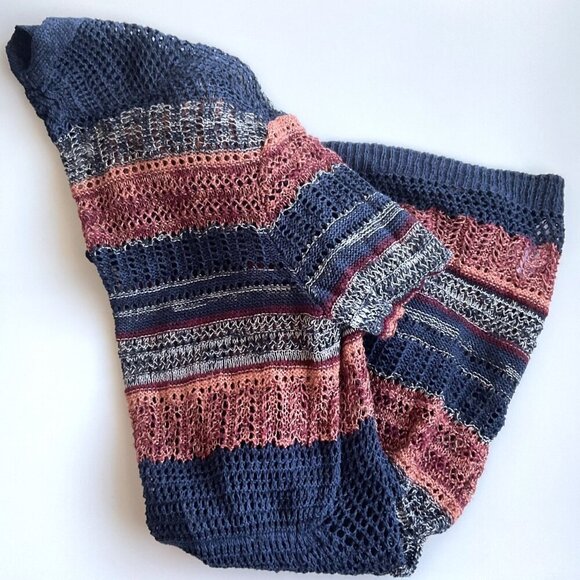 NATURAL REFLECTION OPEN FRONT CARDIGAN GUC - Picture 4 of 11